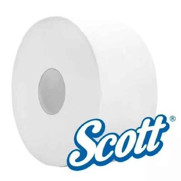 Imagem de Papel Higiênico Folha Simples 300 Metros 12 Rolos 19g  Scott SAP 3018015