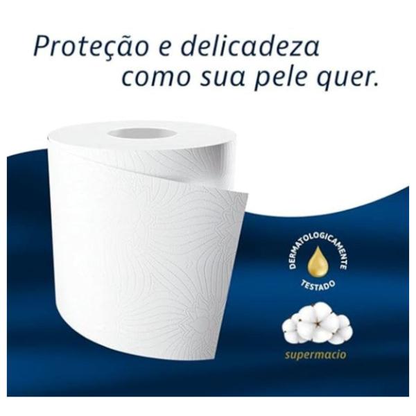 Imagem de Papel Higienico Mili Dual 60m- Folha dupla-  Neutro -24 rolos