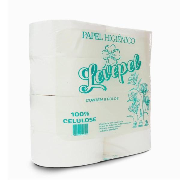 Imagem de Papel Higiênico Rolao 100% Branco Puro C/8 Rolos