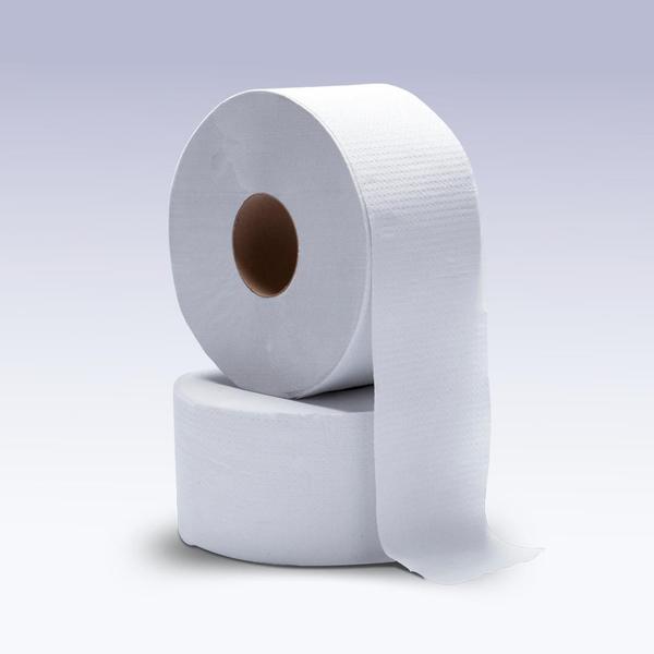 Imagem de Papel Higienico Rolao Branco 10X300Mt Fardo 8 Rolos Vo