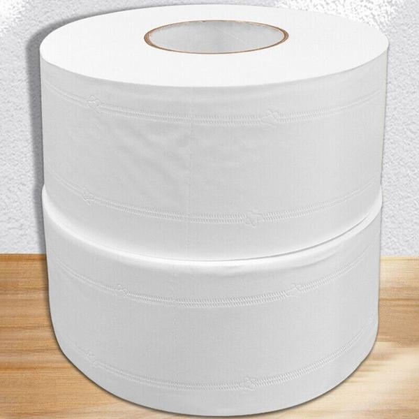 Imagem de Papel higiênico Wokex de 4 camadas Jumbo Roll branco 210x90mm (1 rolo)