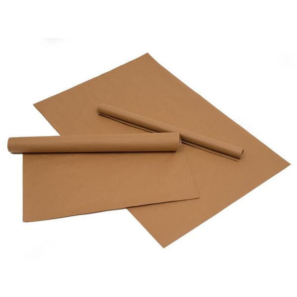 Imagem de Papel KRAFT Folha 66X96CM 80G Natural Pacote com 100 Unidades