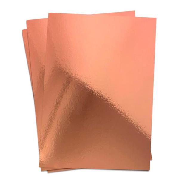 Imagem de Papel Lamicote A4 250g/m² 10 Folhas Off Paper Cobre