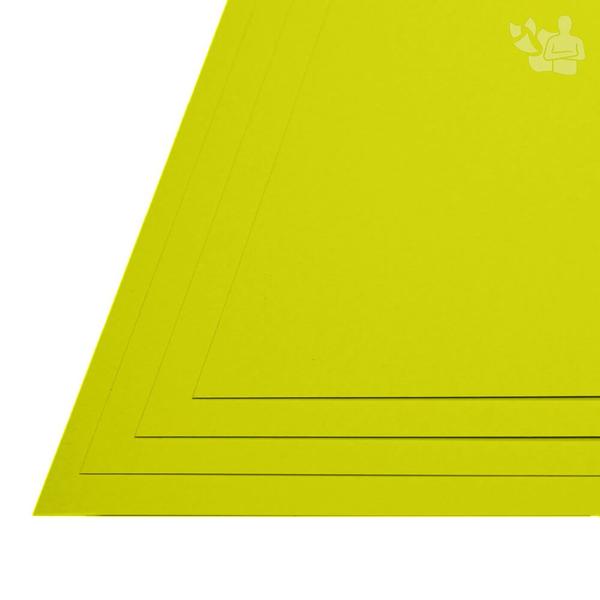 Imagem de Papel Neon Plus 180g A3 (amarelo) 20 Folhas