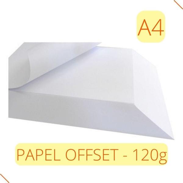 Imagem de Papel Offset A4 Branco 250 Folhas Sulfite 120G Chambril Top