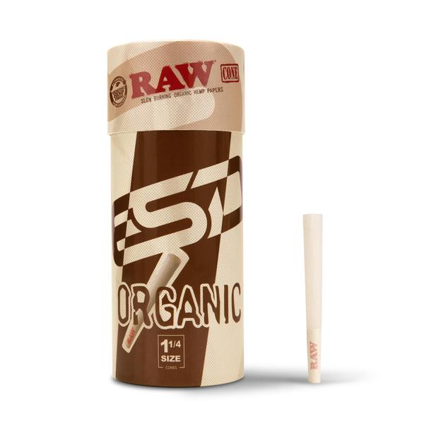 Imagem de Papel para enrolar RAW Cones Organic 1-1/4, tamanho 50, pacote