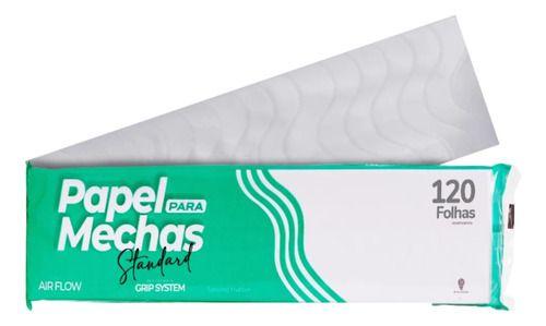 Imagem de Papel Para Mechas Standard 11x47cm 120 Folhas