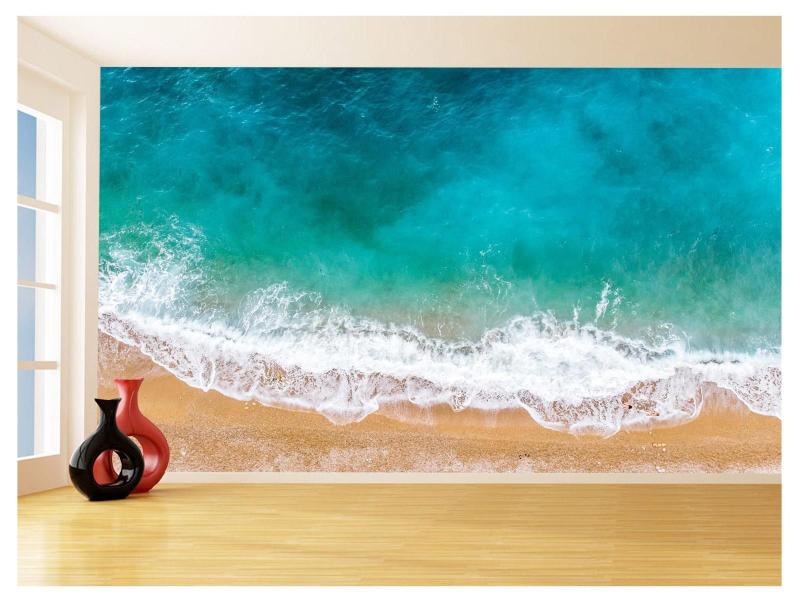 Papel Para Piso De Porcelanato Liquido Praia 3,5M Flr38 - Você Decora Imagem de Papel Para Piso De Porcelanato Liquido Praia 3,5M Flr38