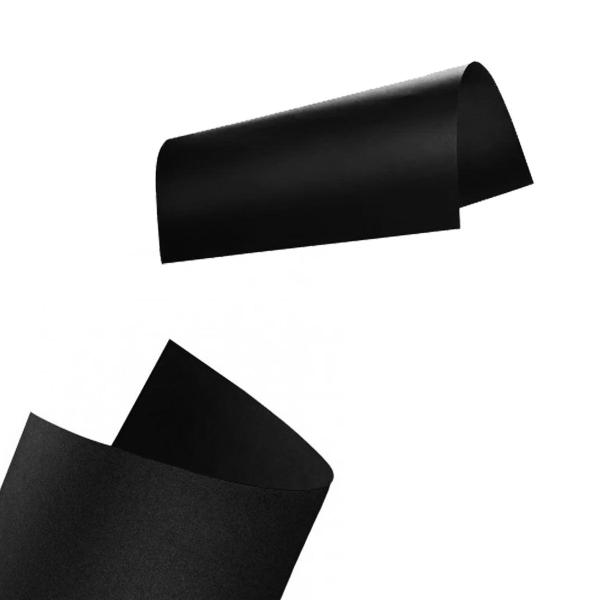 Imagem de PAPEL PRETO LISO / OFFSET 180g A4 - 100 FOLHAS