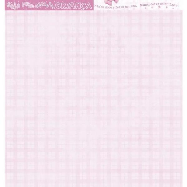 Imagem de Papel Scrapbook Dupla Face Nossa Princesa Sd-1293 30,5x30,5cm Litoarte