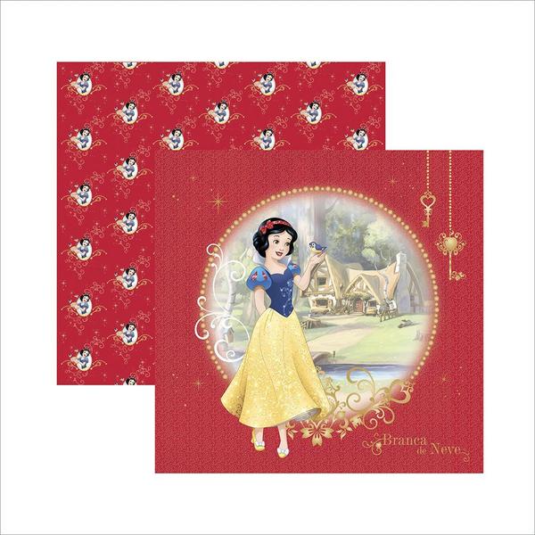 Imagem de Papel Scrapfesta Disney Branca De Neve 1 Guirlanda Sdfd75 - Toke E Crie