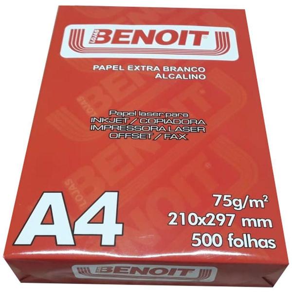 Imagem de Papel Sulfite A4 75gr 500 Folhas Extra Branco