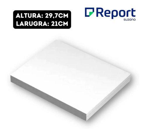 Papel Sulfite Premium A4 75g 500 Folhas Report Cor Branco Imagem de Papel Sulfite Premium A4 75g 500 Folhas Report Cor Branco