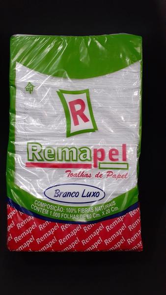 Imagem de Papel Toalha Branco Luxo 100% Celulose Interfolhado Remapel