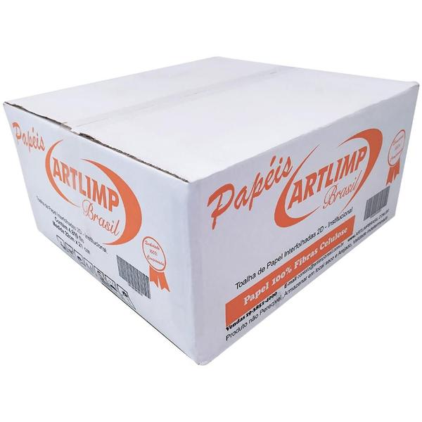 Papel Toalha Interfolha 100% Celulose 4.800 Folhas Artlimp Imagem de Papel Toalha Interfolha 100% Celulose 4.800 Folhas Artlimp