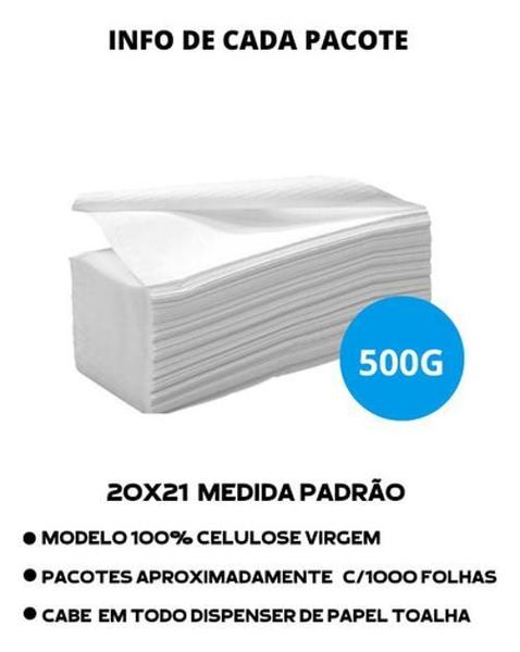 Imagem de Papel Toalha Interfolha 100%Celulose 5000Mil Folhas