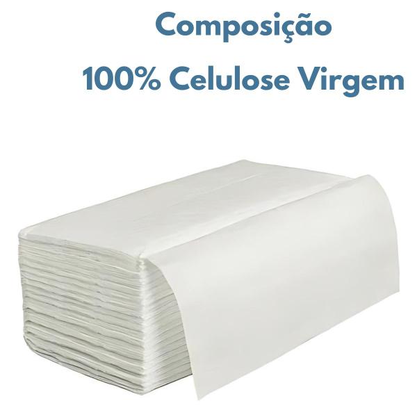 Imagem de Papel Toalha Interfolha 1000 folhas duas dobras 20x20 slim Alveflor