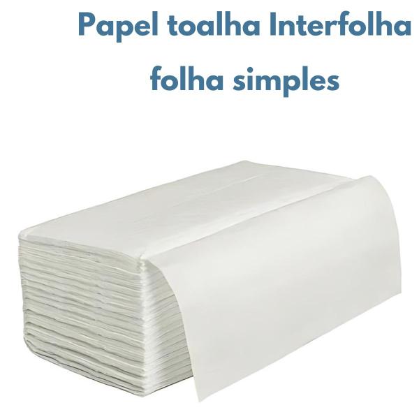 Imagem de Papel Toalha Interfolha 1000 folhas duas dobras 20x20 slim Alveflor