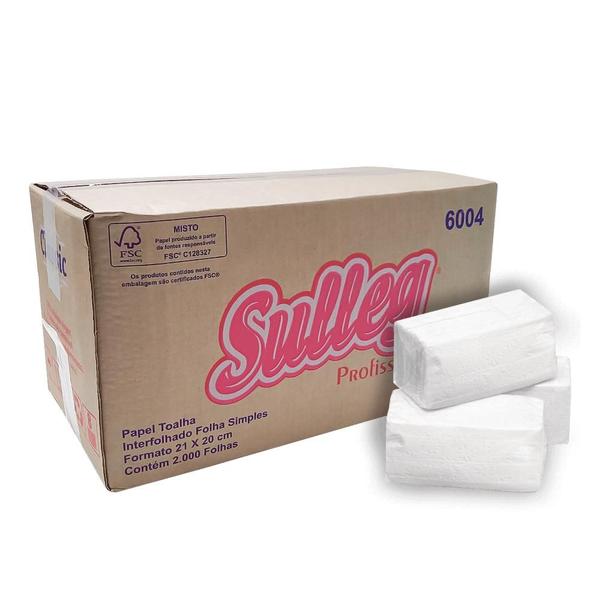 Papel Toalha Interfolha 2.000 Folhas Profissional Sulleg Imagem de Papel Toalha Interfolha 2.000 Folhas Profissional Sulleg
