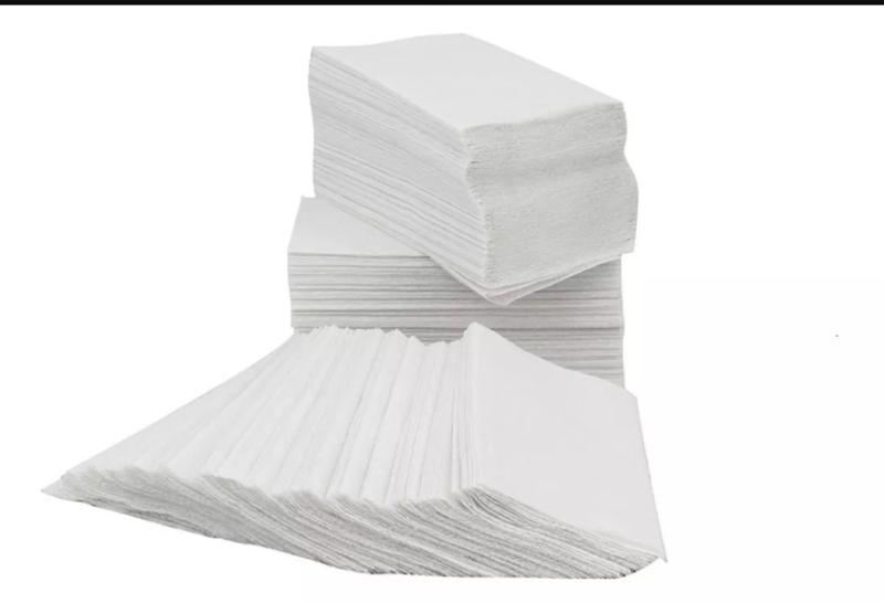 Imagem de Papel Toalha Interfolha Descartáveis Branco 100 % Celulose Virgem 22,0x21,0 C/1000 Folhas - Mellior