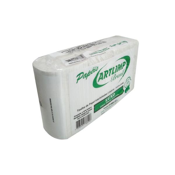 Papel Toalha Interfolha Luxo 1.000 Folhas Artlimp Imagem de Papel Toalha Interfolha Luxo 1.000 Folhas Artlimp