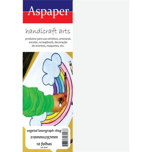 Papel Vegetal Lasergraph A4 180G. - Usa Folien Imagem de Papel Vegetal Lasergraph A4 180G.