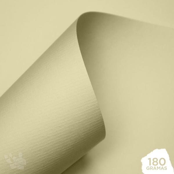 Imagem de Papel Vergê Âmbar (marfim) 180g A4 20 Folhas