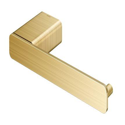 Papeleira Flat Ouro Escovado - Docol - DOCOL CHROMA Imagem de Papeleira Flat Ouro Escovado - Docol