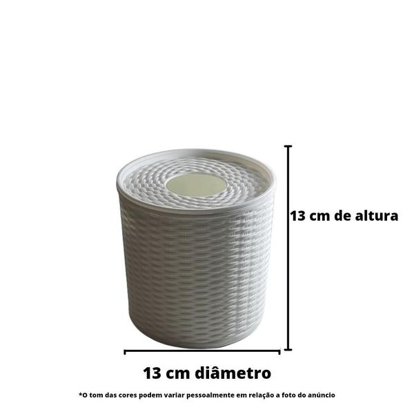 Imagem de Papeleira Suporte Rolo Papel Higiênico Branco Plástico RESISTENTE Panamby