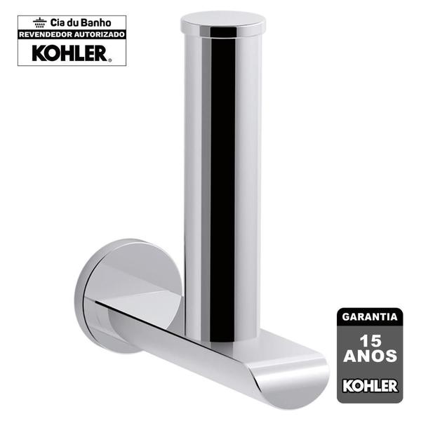 Imagem de Papeleira Vertical De Parede Avid Cromado - Kohler