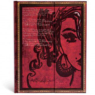 Imagem de Paperblanks Amy Winehouse Lágrimas Secas Capa Dura