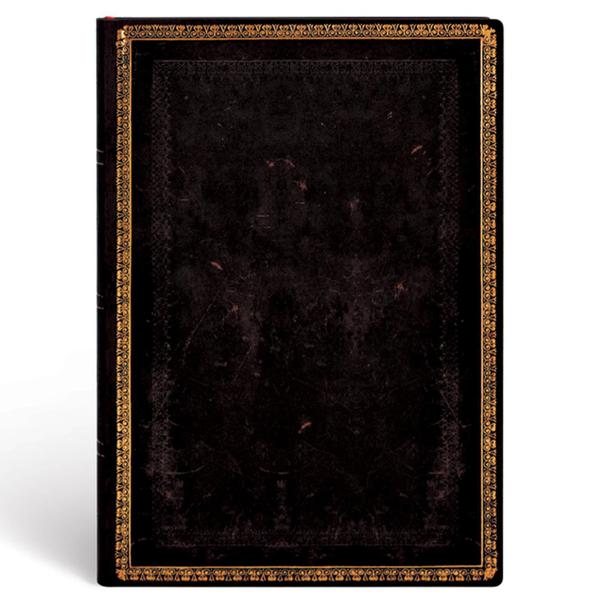 Imagem de Paperblanks Flexis Black Moroccan Midi Pautado