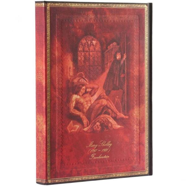 Imagem de Paperblanks Mary Sheiley Frankenstein Ultra Capa Dura Pauta