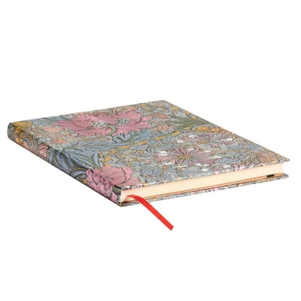 Imagem de Paperblanks Morris Pink Honeysuckle Midi Capa Dura Pautado