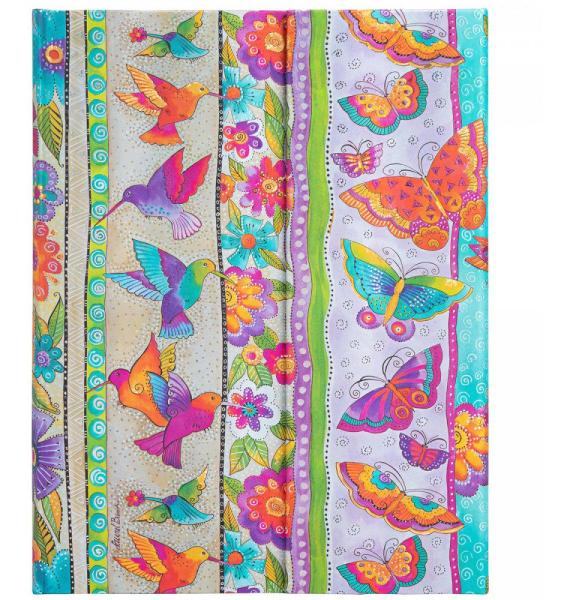 Imagem de Paperblanks Pautado 23x18cm Hummingbirds 120g/m²