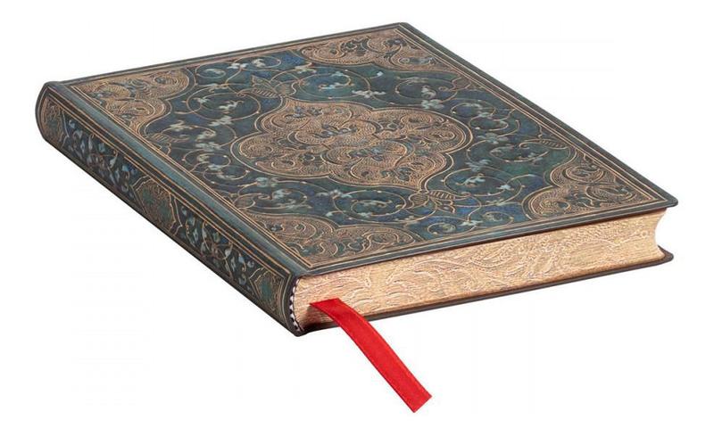 Imagem de Paperblanks Turquoise Chronicles Flexis Pautado 18x13cm