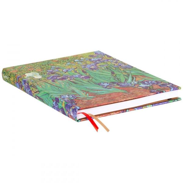 Imagem de Paperblanks Van Gogh's Irises Grande Capa Dura Sem Pauta