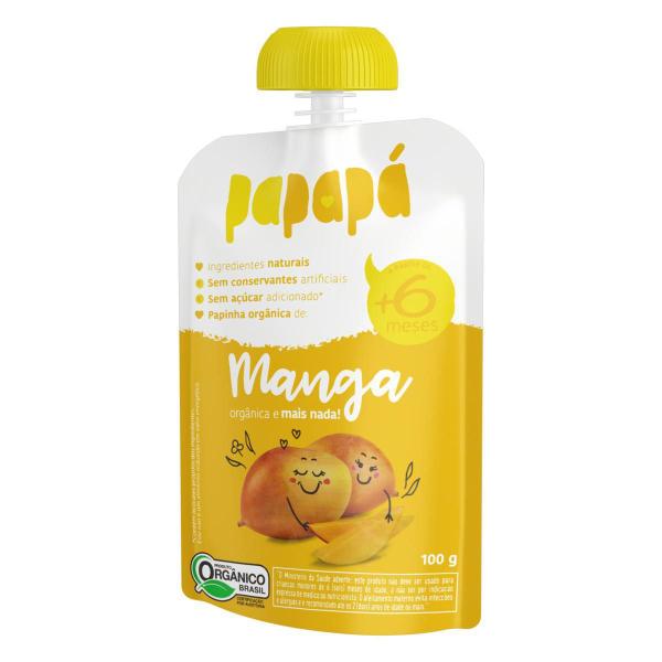 Papinha Papapá Orgânica Manga 100G Imagem de Papinha Papapá Orgânica Manga 100G