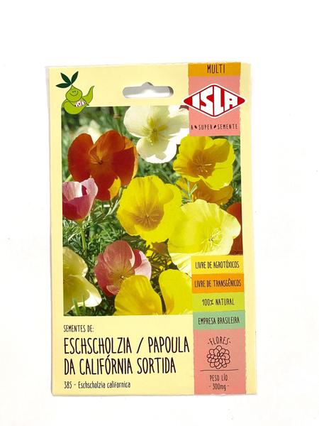 Imagem de Papoula da Califórnia/ Eschscholzia- 300mg de sementes