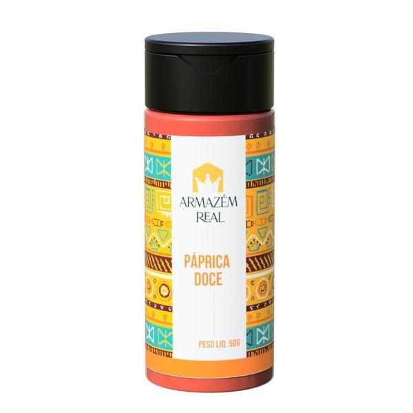 Páprica Doce Em Pó 50G - Armém Real - Armazém Real Imagem de Páprica Doce Em Pó 50G - Armém Real