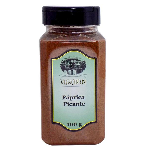 Paprica Picante 100g - Villa Cerroni Imagem de Paprica Picante 100g - Villa Cerroni