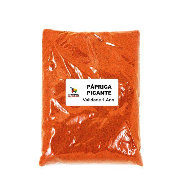Páprica Picante Em Pó Pacote Com 300G Sabor Incrível - SHOPPING DOS TEMPEROS Imagem de Páprica Picante Em Pó Pacote Com 300G Sabor Incrível