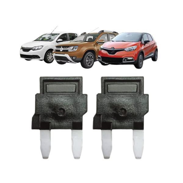 Par 2 Fusível Mini Diodo Renault Sandero Logan Kwid Duster - DNI Imagem de Par 2 Fusível Mini Diodo Renault Sandero Logan Kwid Duster
