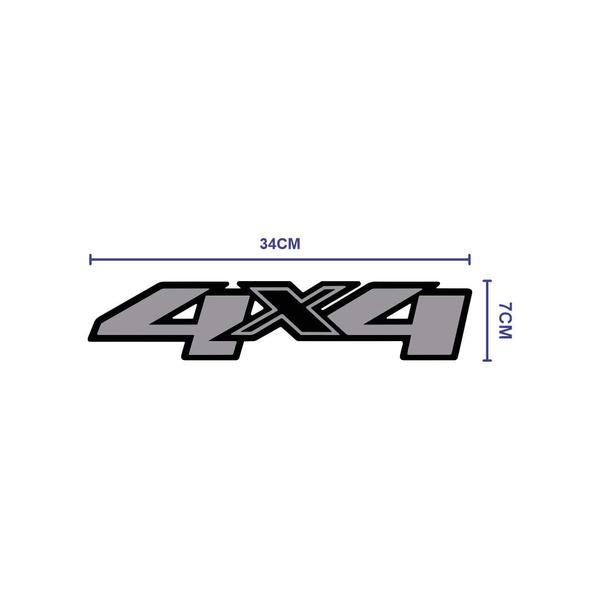 Par Adesivo 4x4 S10 2013 2014 2015 2016 2017 2018 2019 2020 - GID Adesivos Imagem de Par Adesivo 4x4 S10 2013 2014 2015 2016 2017 2018 2019 2020