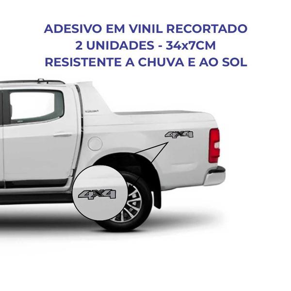 Par Adesivo 4x4 S10 2013 2014 2015 2016 2017 2018 2019 2020 - GID Adesivos Imagem de Par Adesivo 4x4 S10 2013 2014 2015 2016 2017 2018 2019 2020