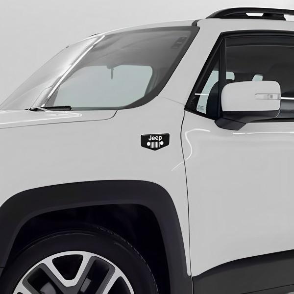 Imagem de Par Adesivo Jeep Renegade Compass Para-Lama Emblema Genérico