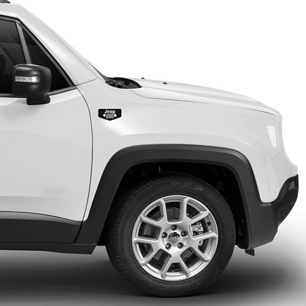 Imagem de Par Adesivo Jeep Renegade Compass Para-Lama Emblema Genérico