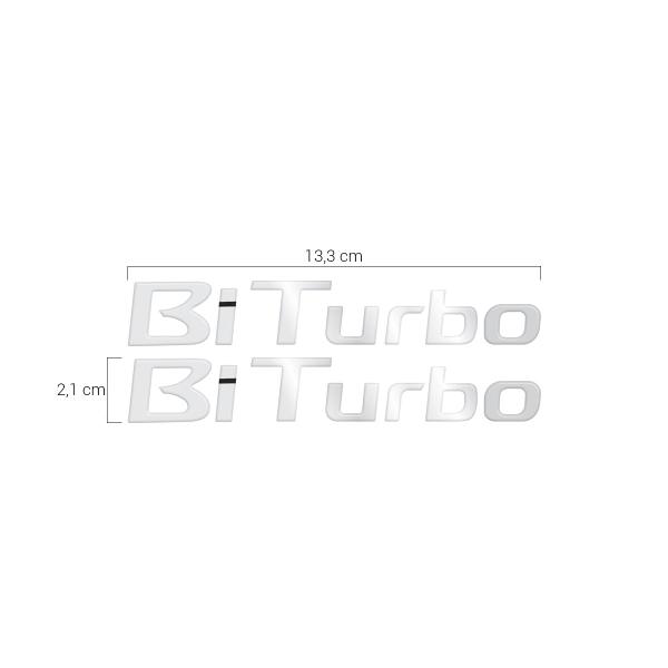 Imagem de Par Adesivo Nissan Frontier 2020/2021 Bi Turbo Resinado