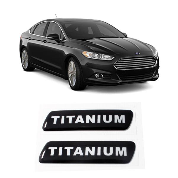 Imagem de Par Adesivo Resinado Coluna Porta Ford Fusion Titanium