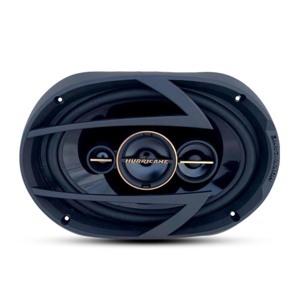 Imagem de Par Alto Falante 6x9 Aurum Hurricane A69q Preto 260w Rms